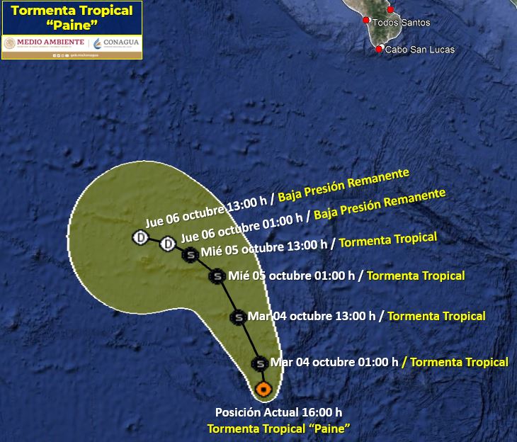 Se forma la tormenta tropical Paine en el Pacífico mexicano Contralinea